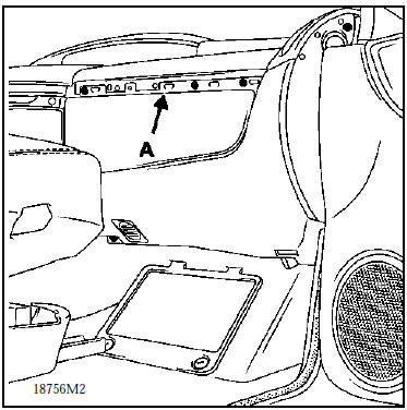 Renault Avantime - La configuration du tableau de bord est gérée par le boîtier central habitacle