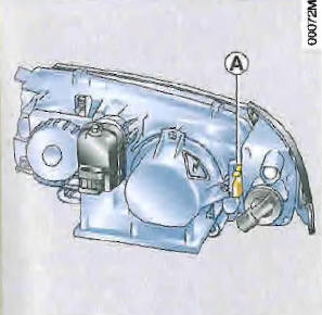 Renault Avantime. Feu indicateur de direction