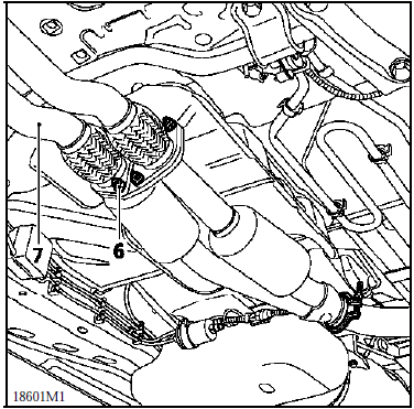 Renault Avantime - Collecteur d'echappement avant