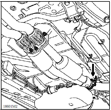 Renault Avantime - Collecteur d'echappement arriere