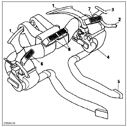 Renault Avantime - Boîtier de chauffage / répartiteur