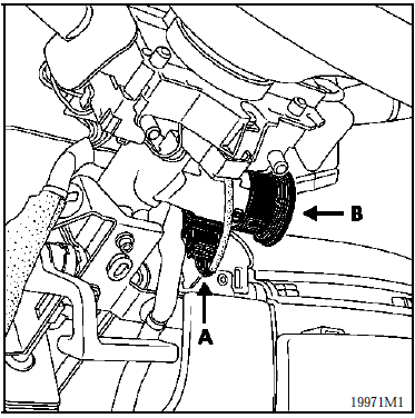 Renault Avantime - Dépose- repose de la bague réceptrice