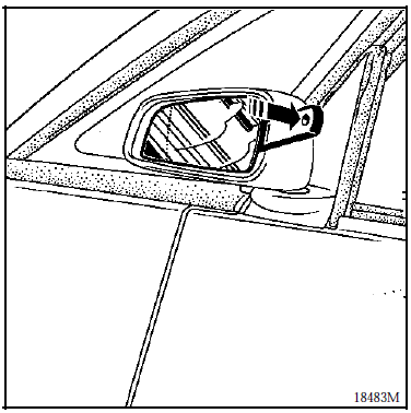 Renault Avantime - Dépose de la glace