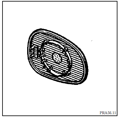 Renault Avantime - Vitre de rétroviseur