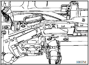 Renault Avantime - Bandeau technique de planche de bord