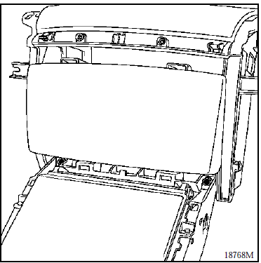 Renault Avantime - Console centrale partie avant