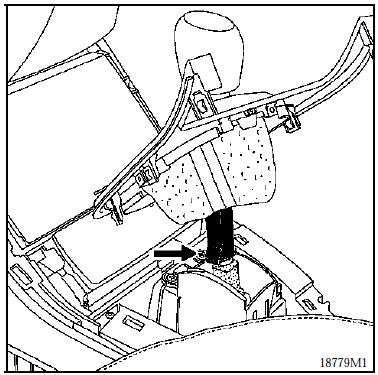 Renault Avantime - Console centrale partie avant