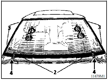 Renault Avantime - Pose du pare-brise