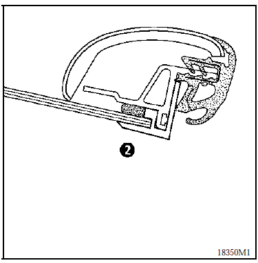 Renault Avantime - Vitre de déflecteur