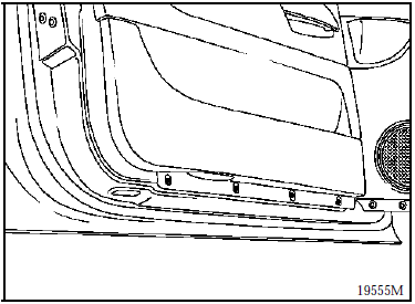 Renault Avantime - Garniture de porte 