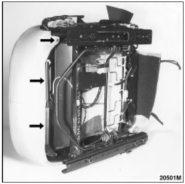 Renault Avantime - Garniture d'assise