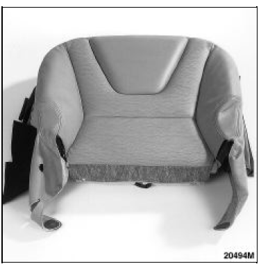 Renault Avantime - Garniture d'assise