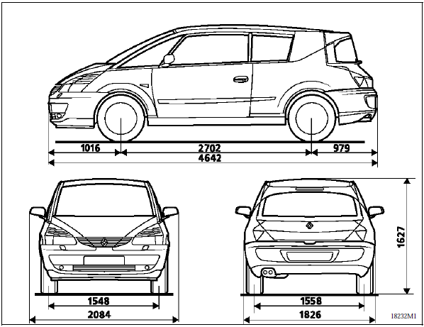 Renault Avantime - Joints caoutchouc