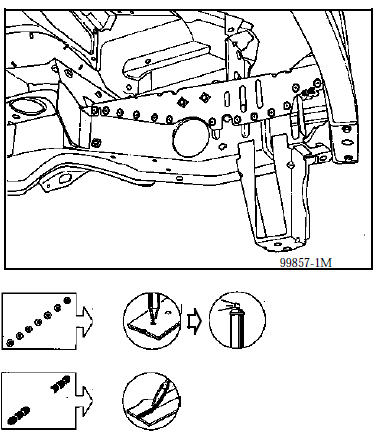 Renault Avantime - Soudure