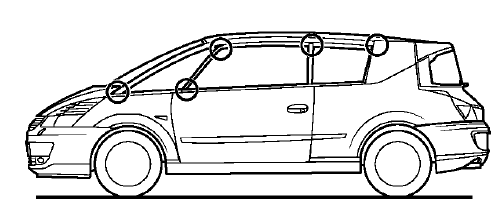 Renault Avantime - Controle visuel 