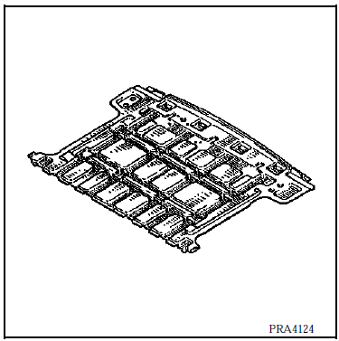 Renault Avantime - Composition de la piece m.P.R