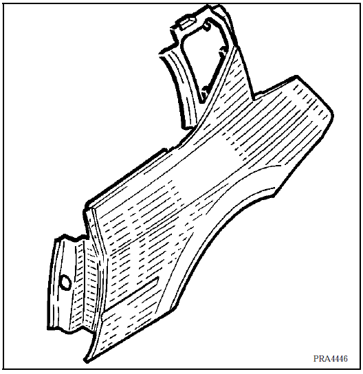 Renault Avantime - Panneau d'aile