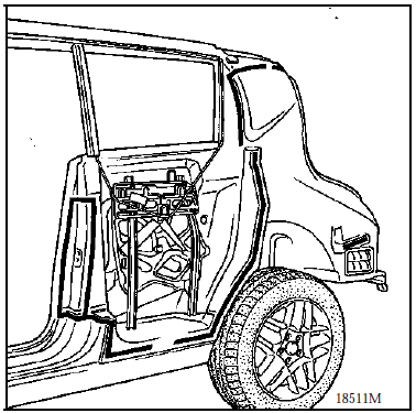 Renault Avantime - Préparation du châssis