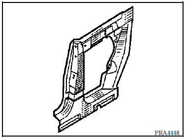 Renault Avantime - Composition de la piece m.P.R.