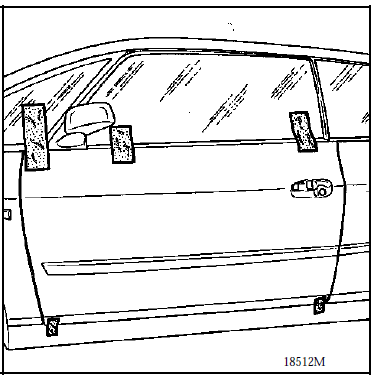 Renault Avantime - Préparation des éléments