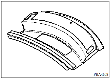 Renault Avantime - Composition de la piece m.P.R.