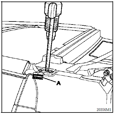 Renault Avantime - Polymérisation de la colle structurale